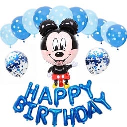 SET 13 BALOANE CU MICKEY SI BANNER