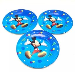 Set 10 Farfurii Mickey 18 cm