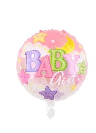 Balon folie baby girl 45 cm