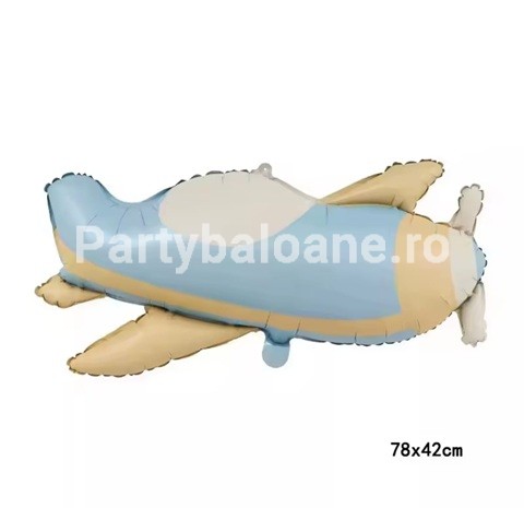 BALON FOLIE AVION 78 CM
