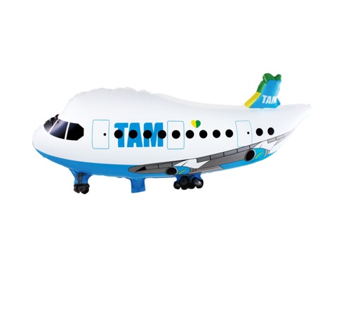 BALON FOLIE AVION 82 CM