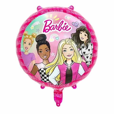 BALON FOLIE BARBIE MODEL 2 - 45 CM