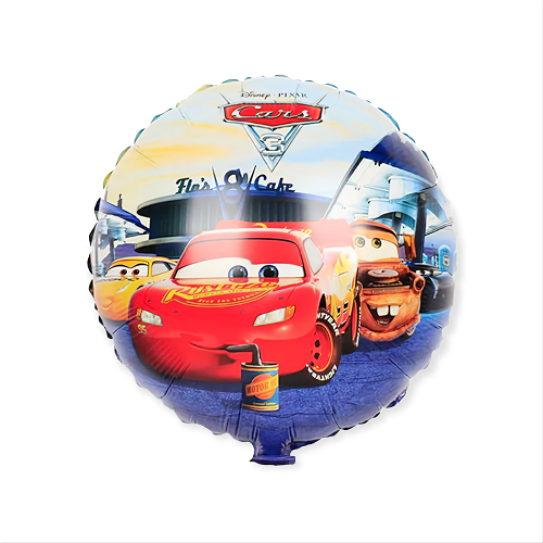 BALON FOLIE CARS - 45 CM