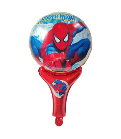 BALON FOLIE CU TIJA - SPIDERMAN 50 CM
