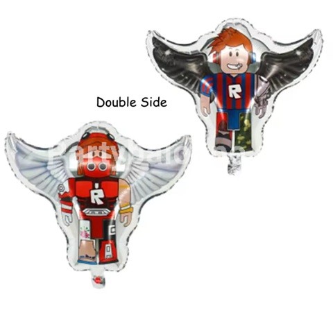 BALON FOLIE FIGURINA CU DOUA FETE - ROBLOX