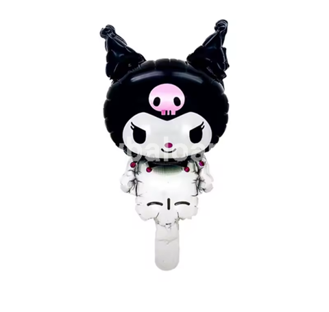 BALON FOLIE FIGURINA HELLO KITTY - SANRIO KUROMI NEGRU