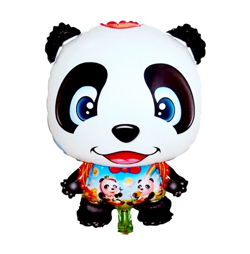 BALON FOLIE FIGURINA SAFARI URS PANDA 60 CM
