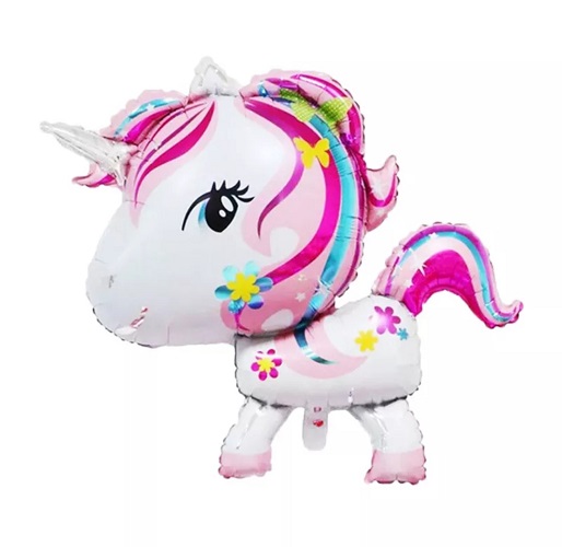 BALON FOLIE FIGURINA UNICORN 92x86 CM