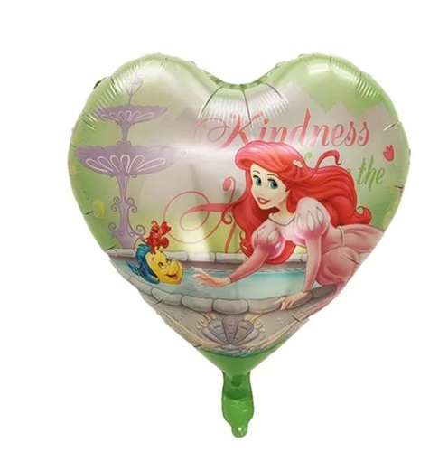 BALON FOLIE INIMA SIRENA ARIEL 45 CM