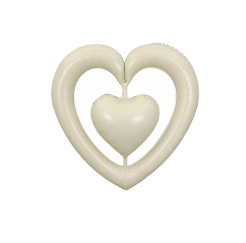 BALON FOLIE INIMA WHITE SAND - 102x98 CM