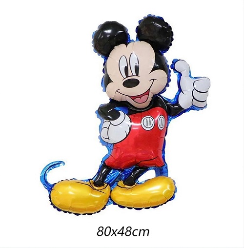 BALON FOLIE MICKEY PERSONAJ 80 CM