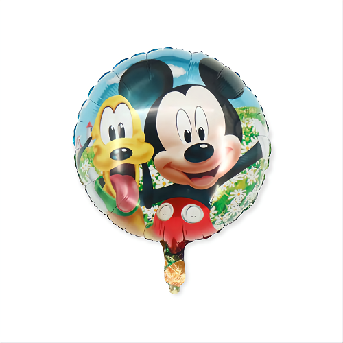 BALON FOLIE MICKEY SI PLUTO - 45 CM
