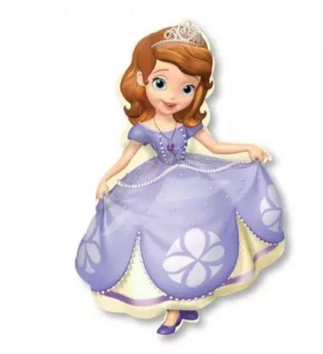 BALON FOLIE MINI FIGURINA PRINTESA SOFIA 30 CM