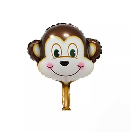 BALON FOLIE MINI FIGURINA SAFARI MAIMUTA 35 CM