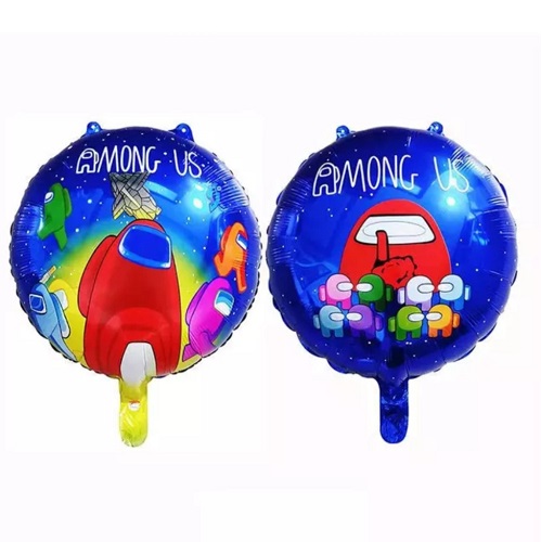 BALON FOLIE ROTUND AMONG US 45 CM