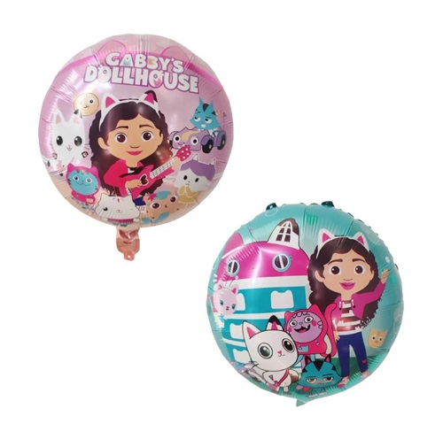 BALON FOLIE ROTUND CASA DE PAPUSI A LUI GABI - 45 CM