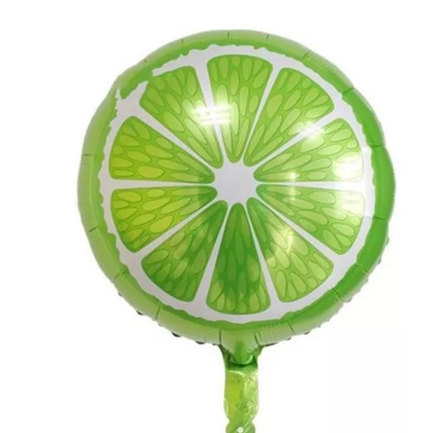 BALON FOLIE ROTUND LIME - 45 CM