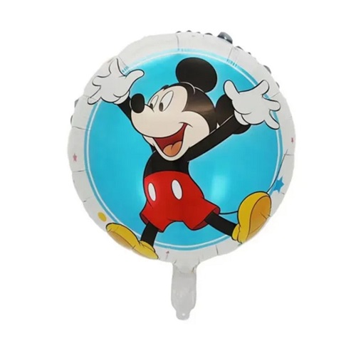 BALON FOLIE ROTUND MICKEY MOUSE - MODEL 5 - 45 CM