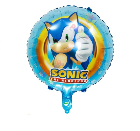 BALON FOLIE ROTUND - SUPER SONIC 45 CM