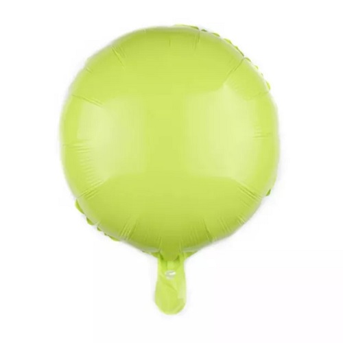 BALON FOLIE ROTUND VERDE MACARONS 45 CM
