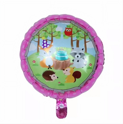 BALON FOLIE SAFARI ROZ