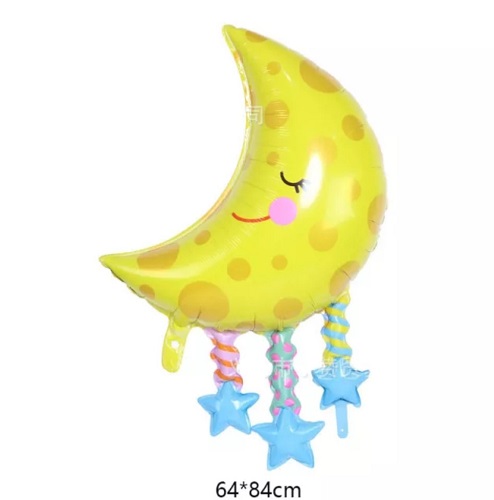 BALON FOLIE SEMILUNA 84x64 CM