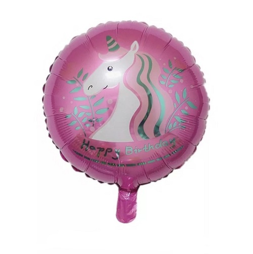 BALON FOLIE UNICORN ROZ