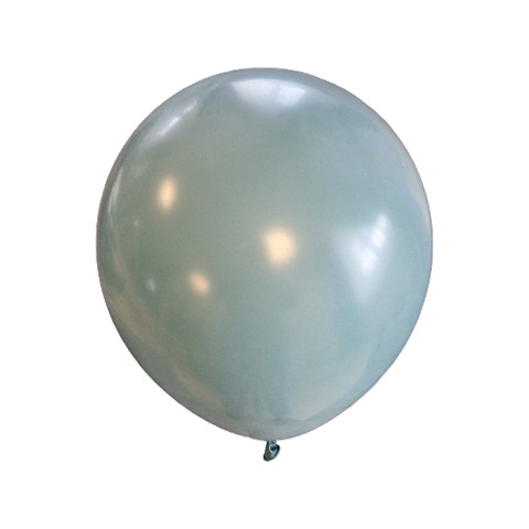 BALON LATEX JUMBO HAZE BLUE - 50 CM