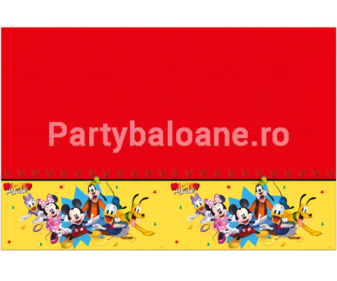 FATA DE MASA PARTY - MICKEY JUMP FUN 180x120 CM