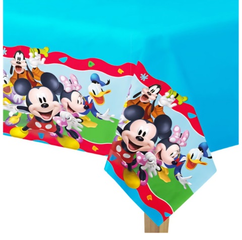 FATA DE MASA PARTY - MICKEY SI PRIETENII 180x120 CM
