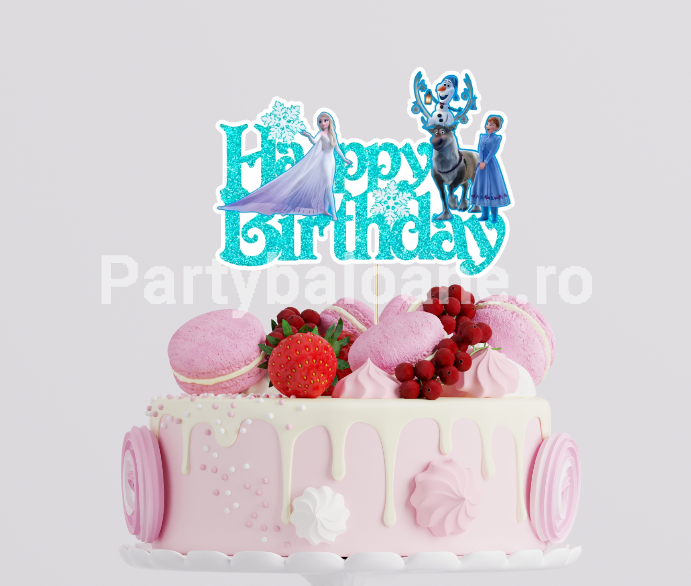 Topper Tort Frozen Elsa