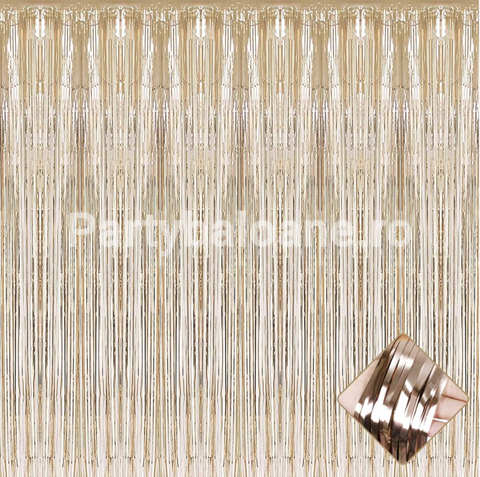 PERDEA DECORATIVA PARTY FOLIE ROSE GOLD SAMPANIE