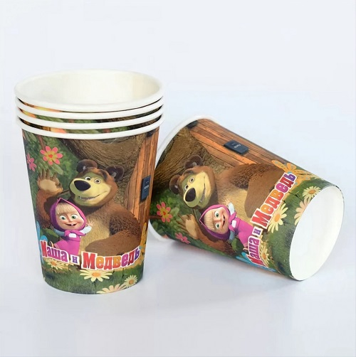 SET 10 PAHARE MASHA SI URSUL 200 ML