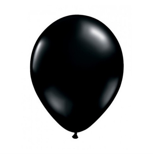 SET 100 BALOANE LATEX NEGRU COD 014 - 26 CM