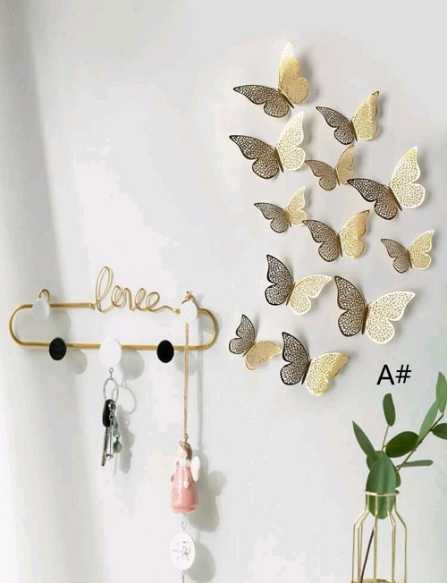 SET 12 FLUTURI AURII