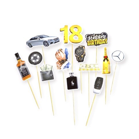 SET 13 TOPPERE PENTRU TORT – MAJORAT