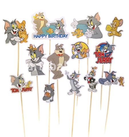 SET 13 TOPPERE PENTRU TORT – TOM SI JERRY