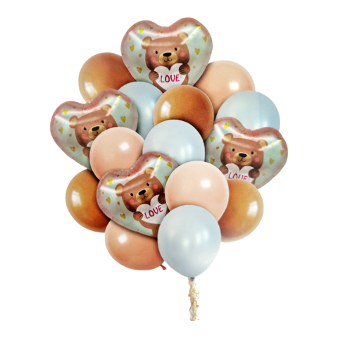 SET 16 BALOANE FOLIE SI LATEX URS
