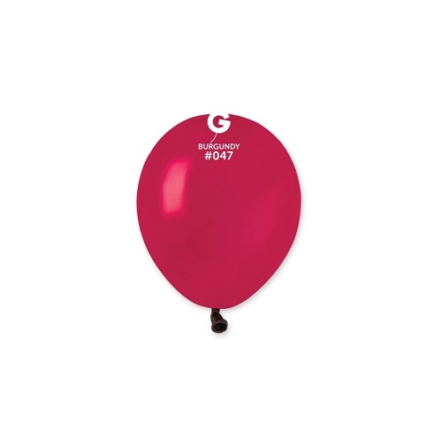 SET 20 BALOANE COD 047 BURGUNDY - 14 CM