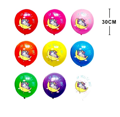 SET 20 BALOANE MULTICOLORATE CU IMPRIMEU LA MULTI ANI