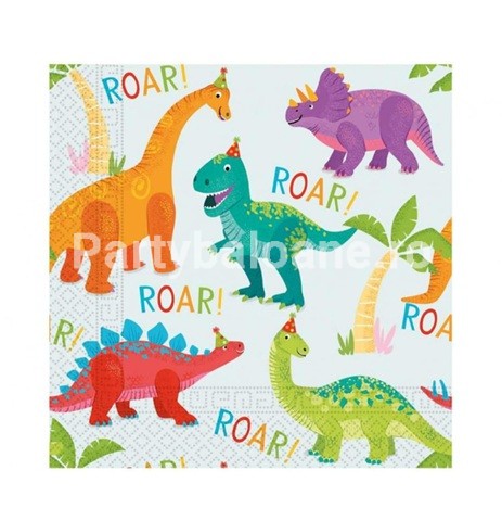 SET 20 SERVETELE DINOZAURI