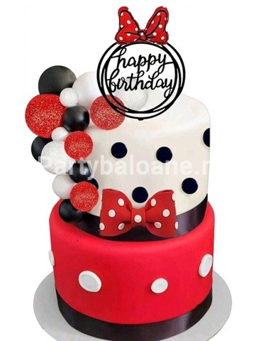 Set 20 Toppere 3D pentru Tort