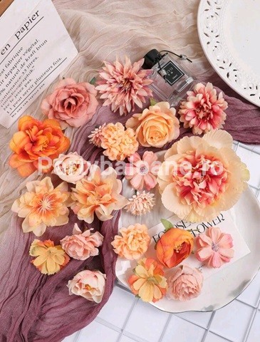SET 21 TOPPERE 3D PENTRU TORT – FLORI COD - TOP 50