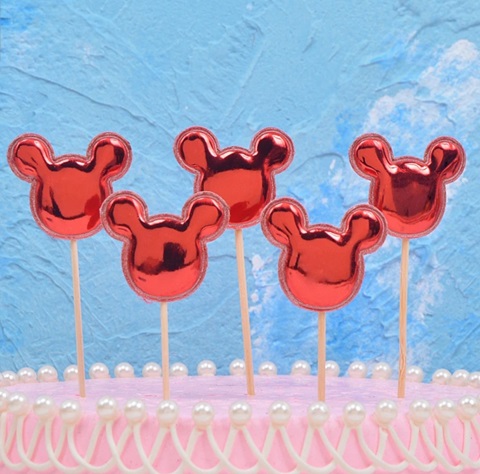 Set 4 Toppere Tort Cap Mickey