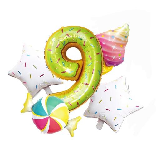 SET 5 BALOANE FOLIE