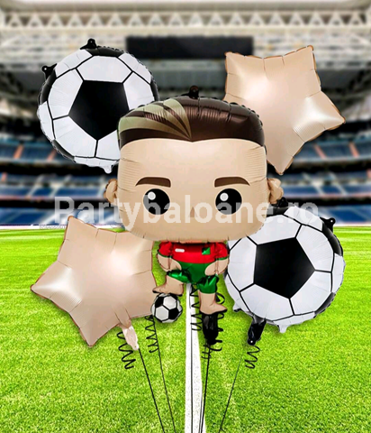 SET 5 BALOANE FOLIE JUCATOR FOTBAL