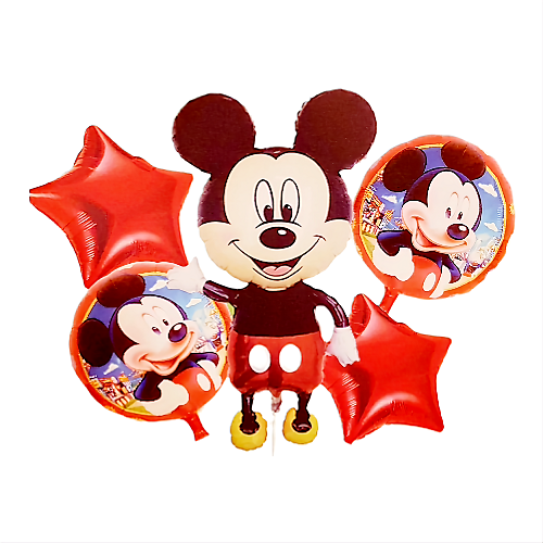 SET 5 BALOANE FOLIE MICKEY MOUSE