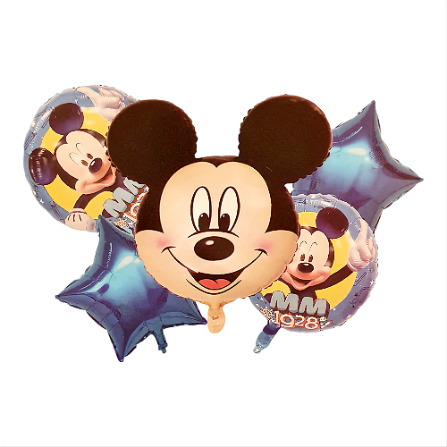 SET 5 BALOANE FOLIE MICKEY