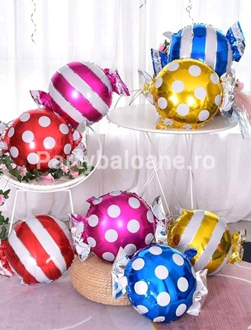 SET 8 BALOANE FOLIE BOMBOANE