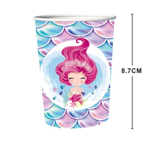 SET 8 PAHARE DIN CARTON - SIRENA